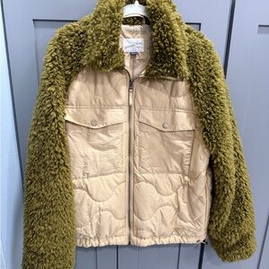 Universal Thread Olive and Beige Jacket